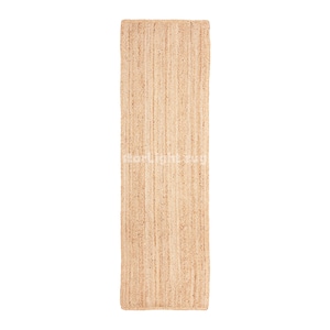 Jute Runner Carpet 2.5 x 20 Feet Natural Jute Runner Rug - Jute Rug, Runner Jute Rug, Bohemian Jute Rug, Jute Area Rug, Boho Runner Rug