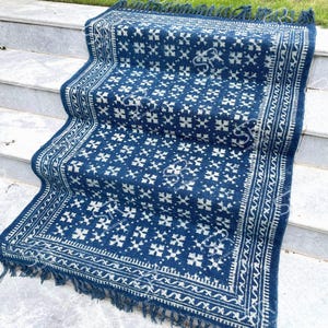 Washable Cotton Rug, Woven Cotton Carpet, Indoor Outdoor Rugs, Customized Area Rug, Hand Block Print Rug, Washable Area Rug, Runner for Hall