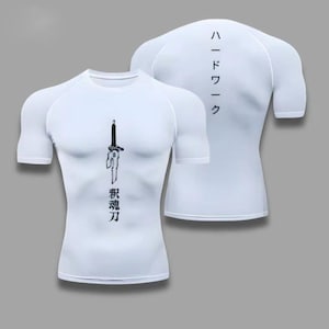 Toji JJK Short Sleeve Invincible Compression Shirt