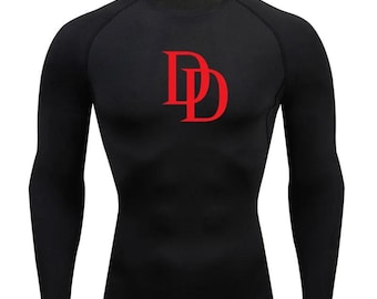Camiseta de compresión de manga larga DarDevil