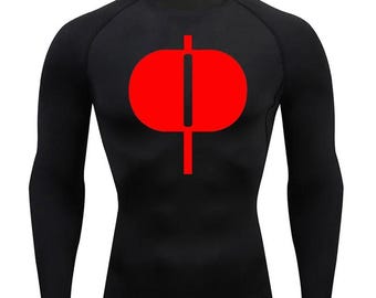 Camiseta de compresión invencible de manga larga Omniman