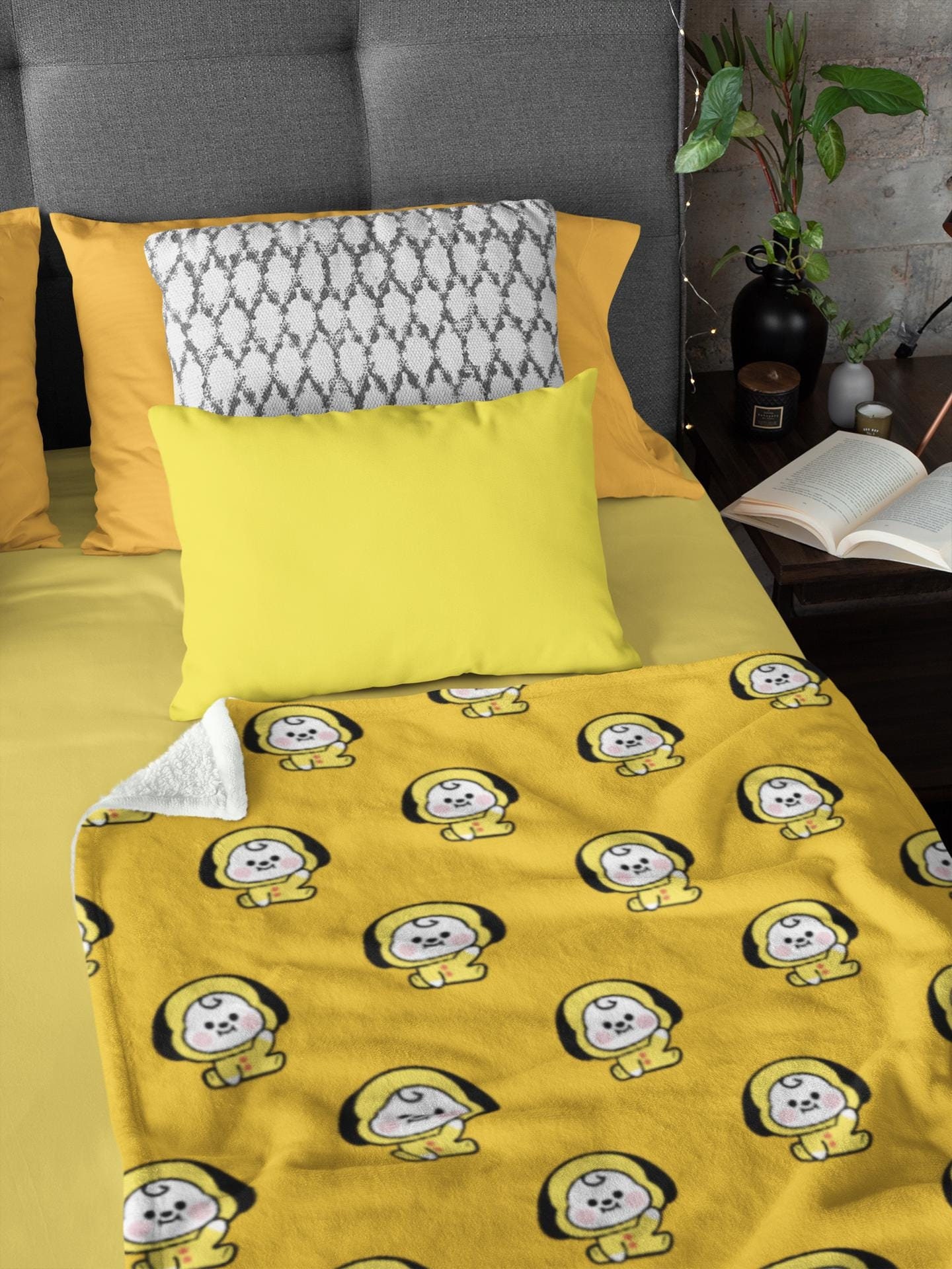 Bt21 Blanket Etsy Canada