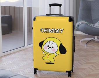 Cute BT2I Suitcase: Kpop Bangtan Jin Suga Yoongi Jhope Namjoon Rm Jimin Taehyung V Jungkook Jk Concert Trave Suitcase Luggage Bag Army Merch