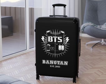 Bangtan Est. Koffer | Kpop Jin Suga Yoongi Jhope Namjoon RM Jimin Taehyung Jungkook Concert Travel Essential Koffer Bagagetas Merch