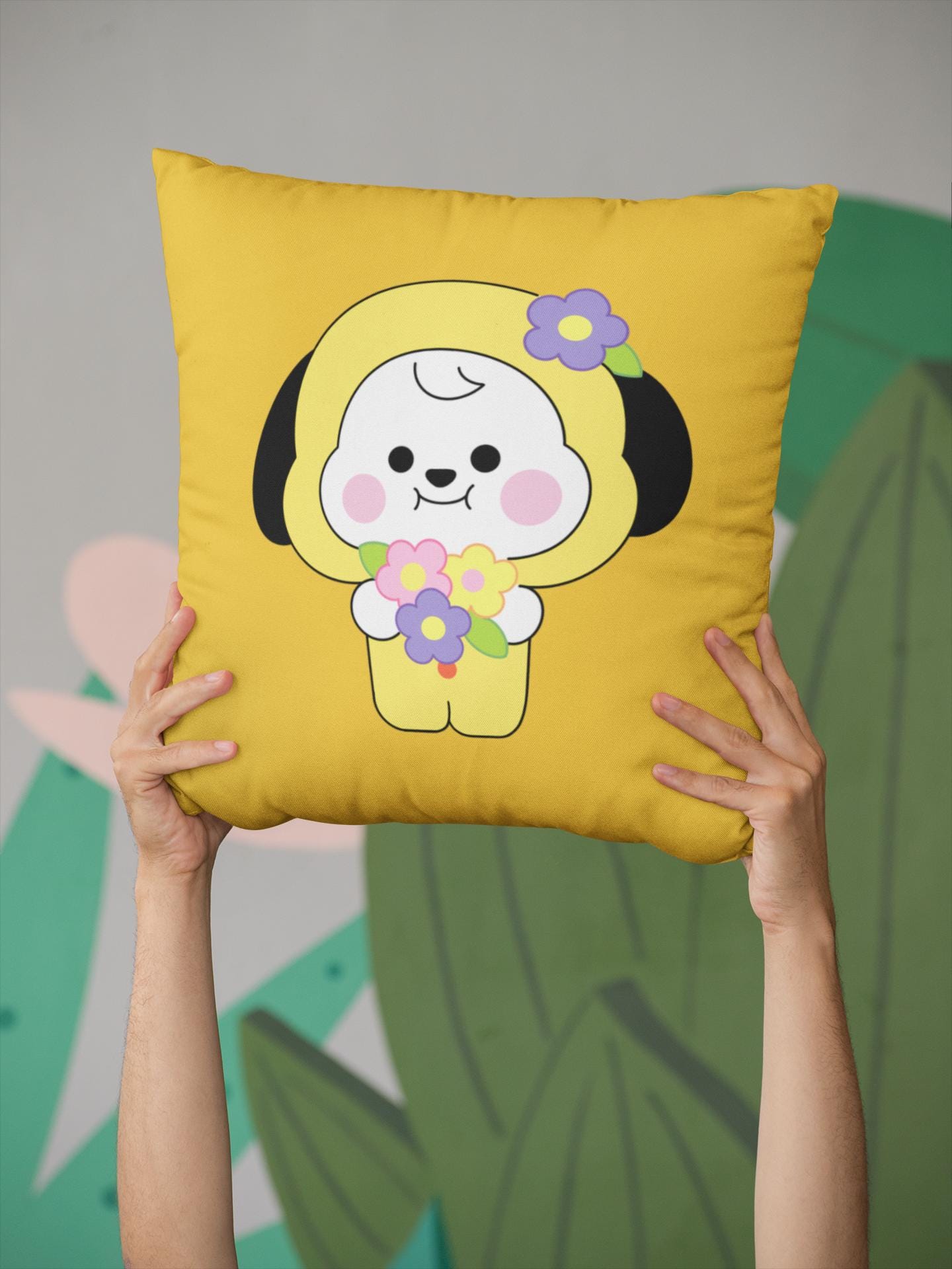 Bts Throw Pillow Covers