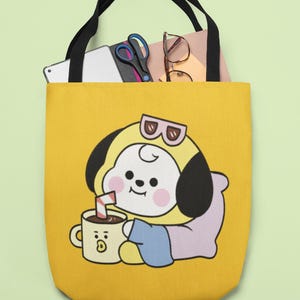 Bts Jimin Tote Bag - Etsy
