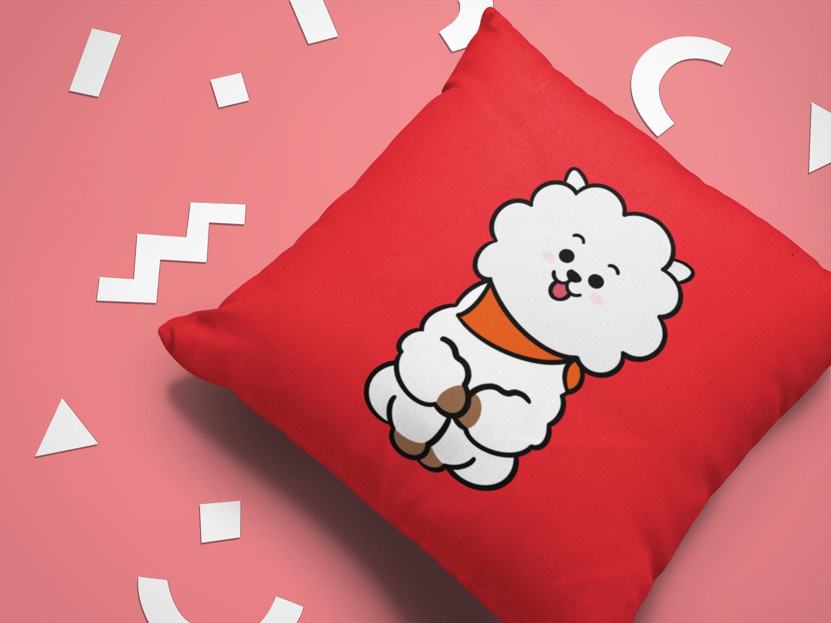 Bts Throw Pillows Jin - Etsy