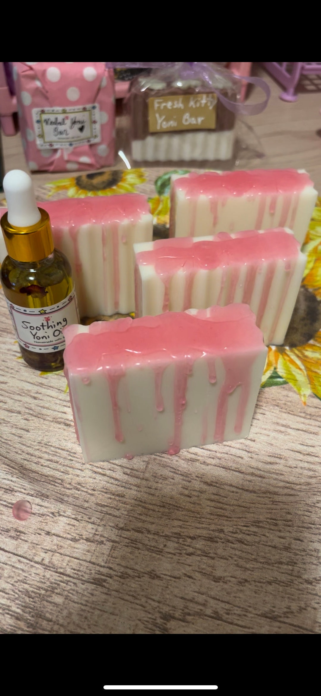 Peppermint Yoni Bar With Peppermint Essential Oil Coconut Oil