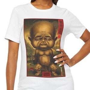 Black Myth Wukong, Elder Jinchi, Alt, Unisex Tee Shirt, Game Fan Apparel, Short Sleeve Jersey Top, Fantasy Character Design