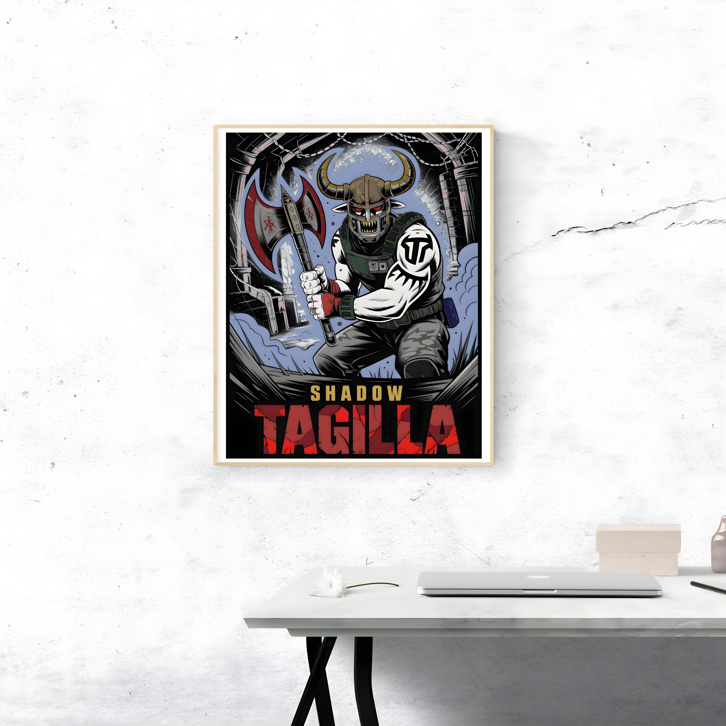 Shadow of Tagilla Wall Art, Escape From Tarkov Labyrinth Raid Boss