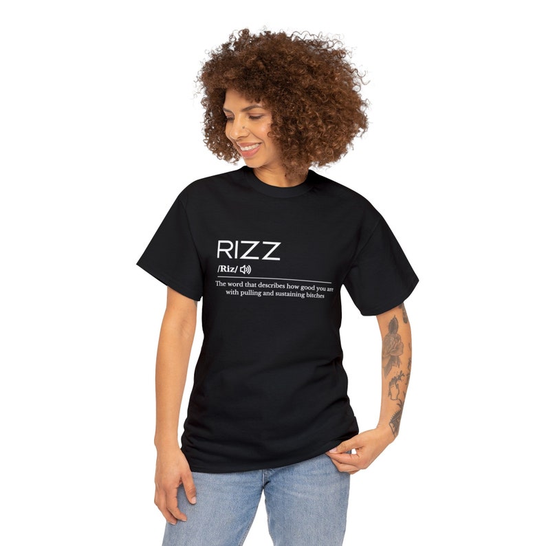 Funny T Shirt Rizz Definition Rizz God Tee - Etsy