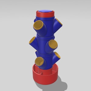 Modular Hydroponic Tower (3MF)