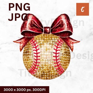 Red Bow Softbal PNG - Hand Draw Softbal Clipart - Softbal Game Day Sublimatie - Softbal Shirt Design Meisjes - Coquette Bow Cheer