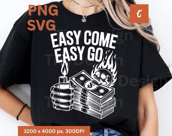 Easy Come, Easy Go - Etsy