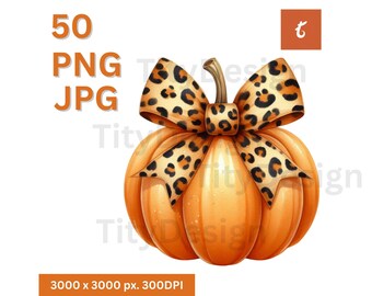 Halloween Coquette Pumpkin Pink Bow PNG - Cute Coquette Pumpkin Sublimation - Pretty Halloween Clipart - Coquette Leopard Bow png - Autumn