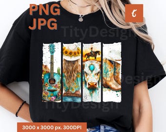 Western Cowgirl Png, Western Sublimation, Sublimation Design, Country Western png, Cowgirl Boots png, Digital Download, Western Shirt png