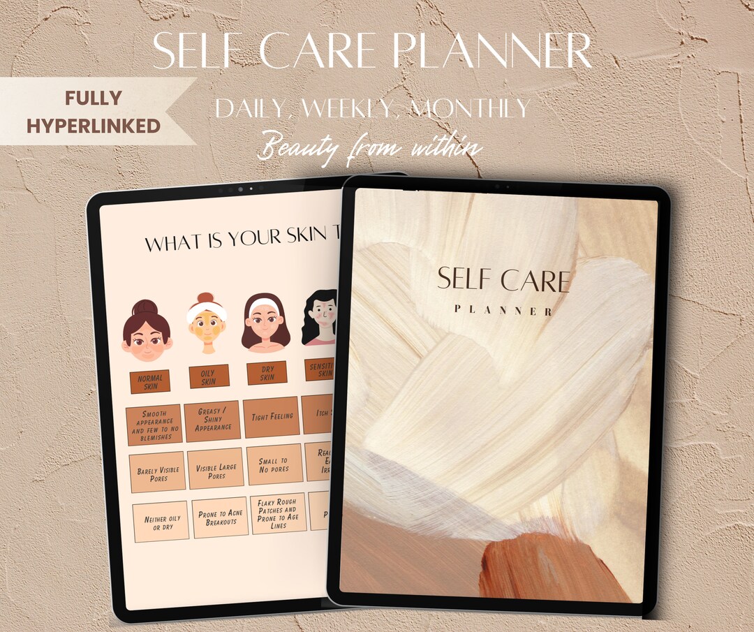 Self Care Planner Digital Planner Goodnotes Planner iPad - Etsy