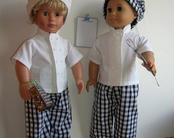 Pattern for Chef Outfit for 18 inch dolls