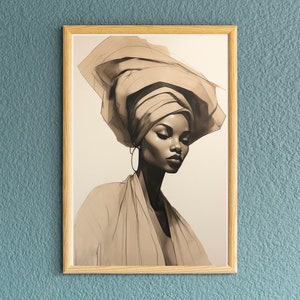 The African Queen Printable, Downloadable, Wall Art, Poster, Art, Large ...