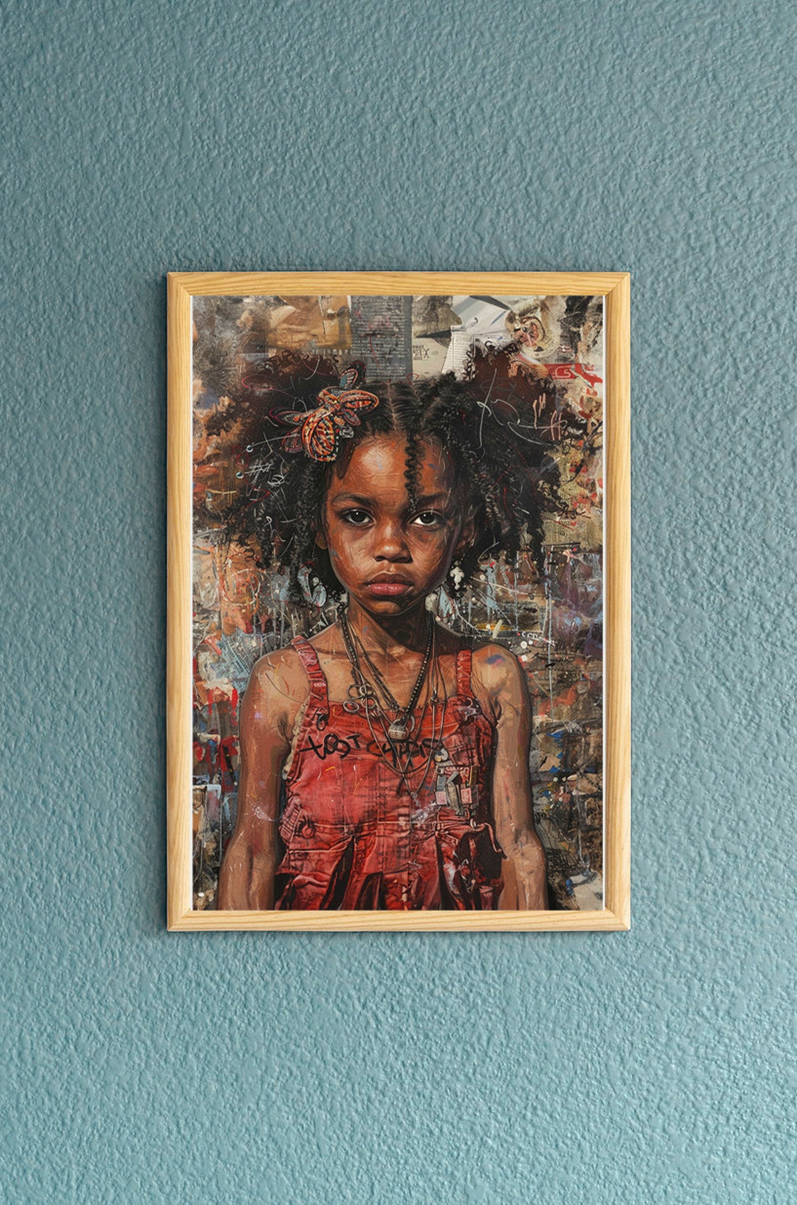 The Beautiful American Girl, Printable, Downloadable, Wall Art, Poster ...