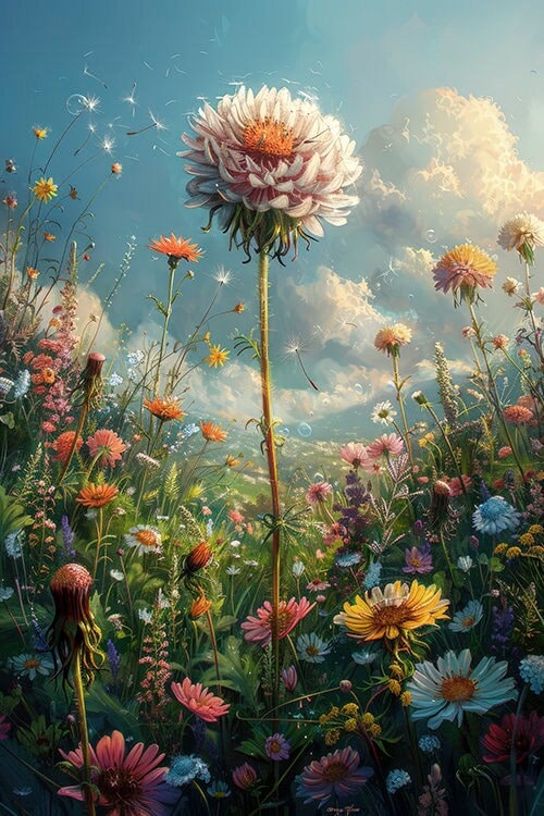Discover the Charm of “summertime Flowers,” a Downloadable