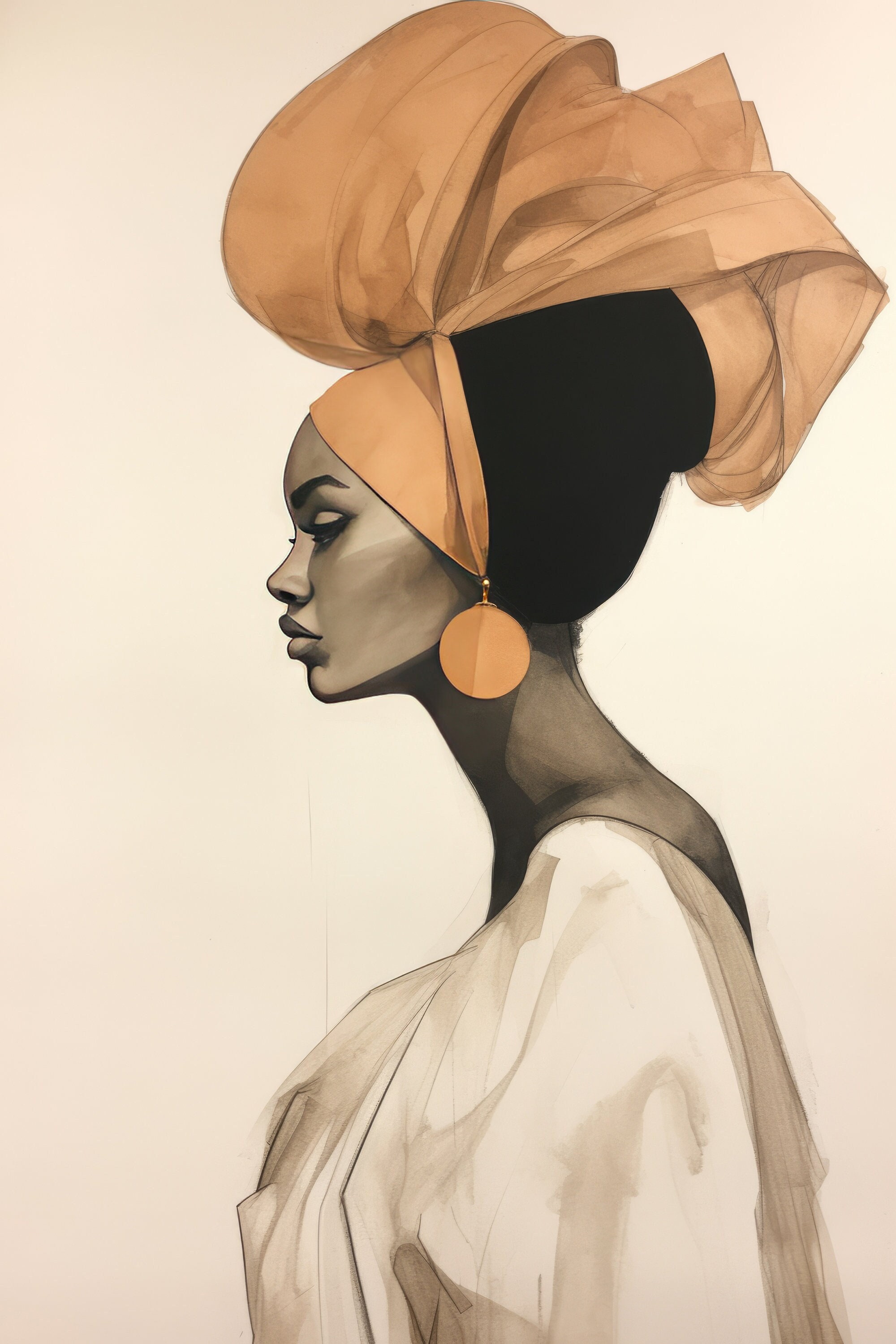 The African Queen Printable, Downloadable, Wall Art, Poster, Art, Large ...