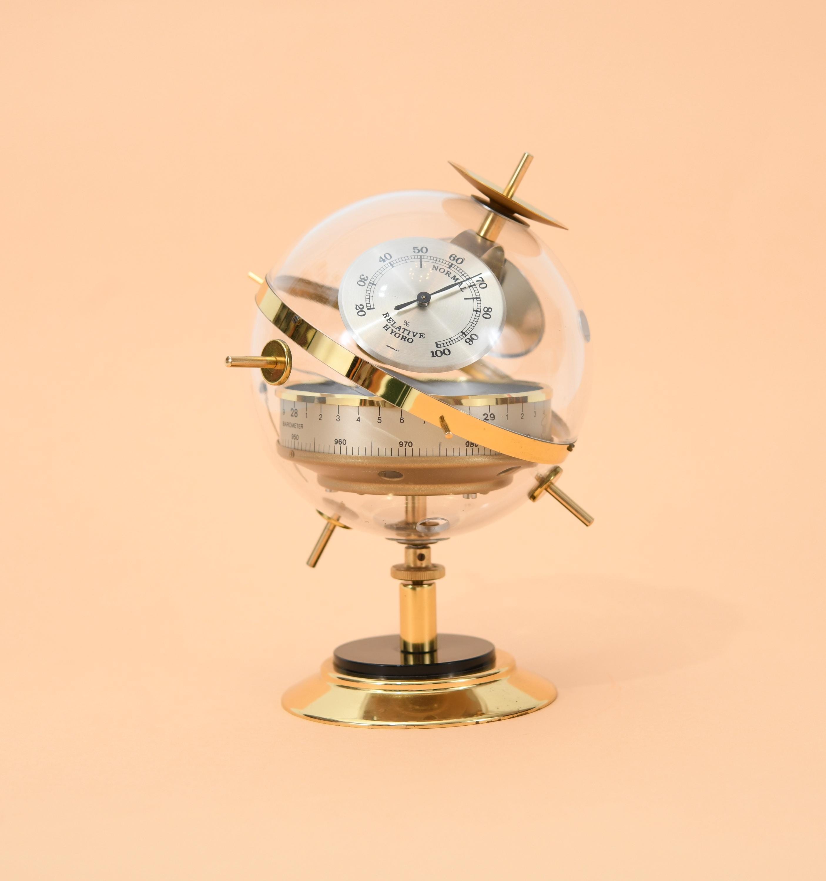 誠実 I Station Weather Sputnik Vintage Space Barometer Age その他