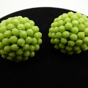 Vintage Ohrclips Ohrringe Mid-Century Modeschmuck 1980er Jahre