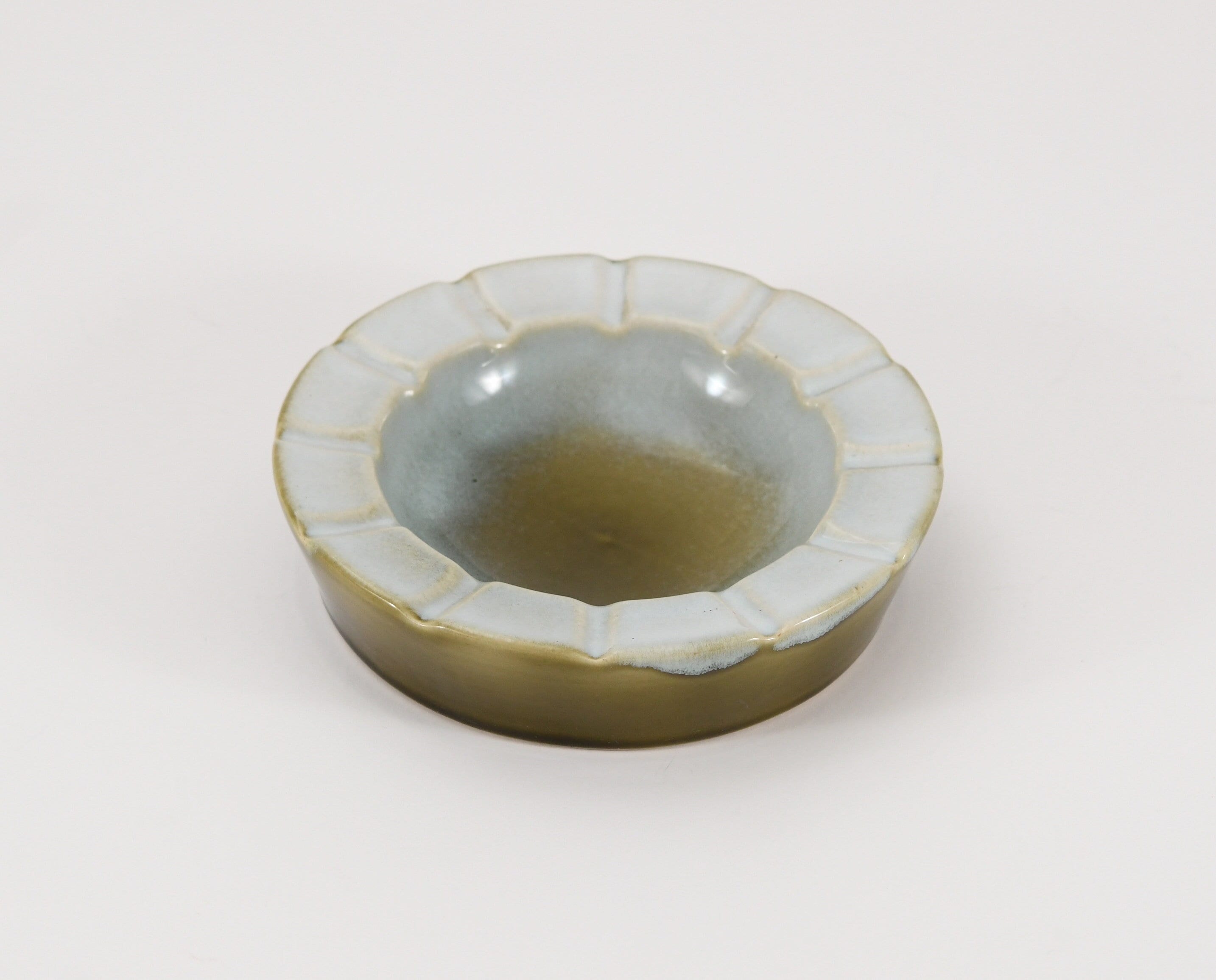 MEDIUM Keramik Aschenbecher mit Silber Bling Wind Aschenbecher