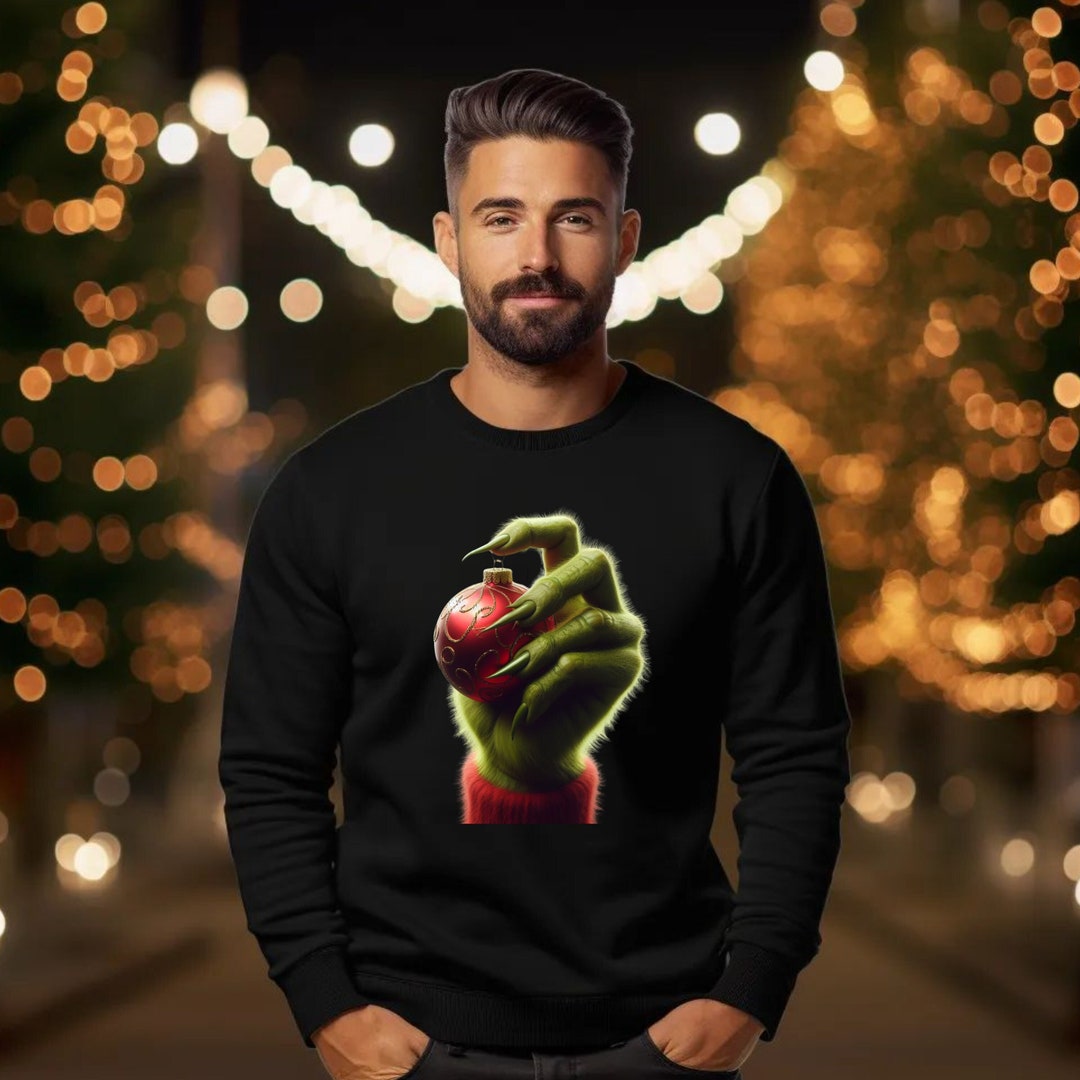 Embrace the Grinchmas Spirit With Our Cozy Christmas Crewneck A Touch of Whimsy and Warmth. - Etsy