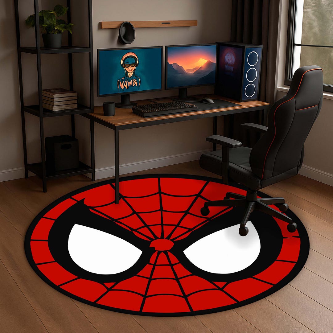 Spiderman Inspired Round Rug to Add Playful Charm to Your Home Decor ...