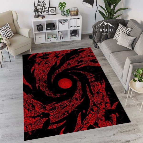 Japanese Design Area Rugs Etsy