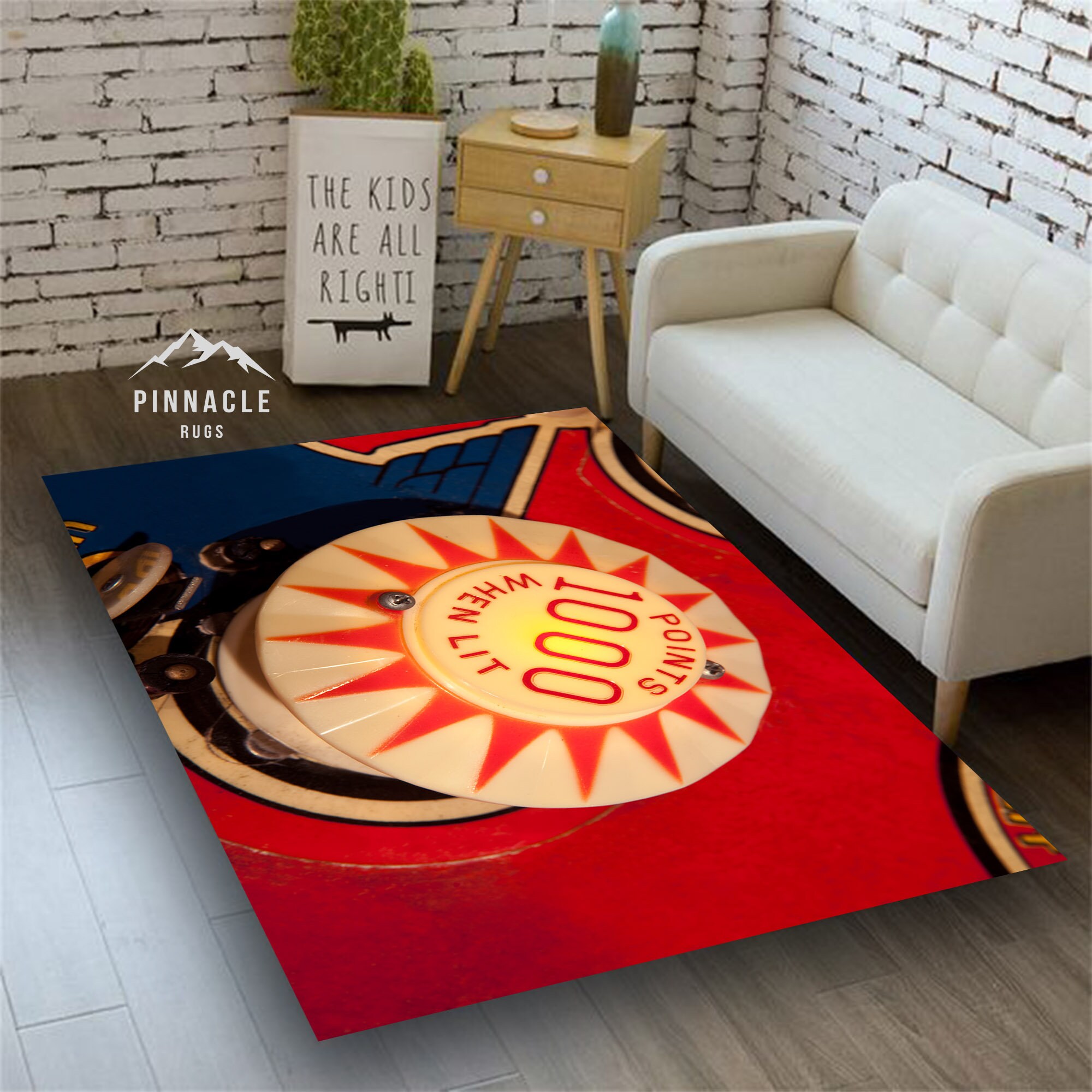Pinball Playfield Rugs, Pinball Game Rug, Pinball Playfield Rugs, Neon ...