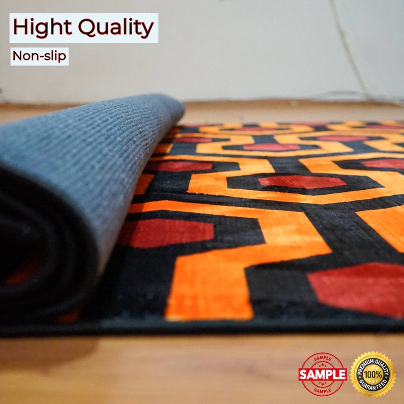 Funky Graffiti Rug Unique Accent for Hip Home Interiors Modern Floor ...