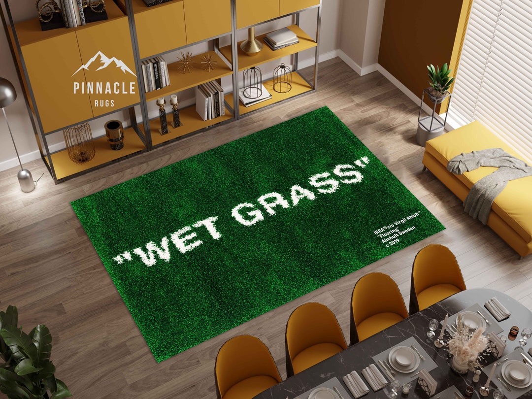 Wet Grass Rug, Grass Carpet, Wet Grass Carpet, Popular Rug, Grass Rug