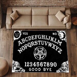 Tarotkaartkleed – mystiek waarzegstertapijt – decor hemelse maan en sterren – Boho spirituele kamertapijt – Witchy esthetic Home Decor
