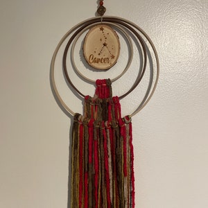 Customizable, Personalizable, Sustainable Circles Wall Hanging