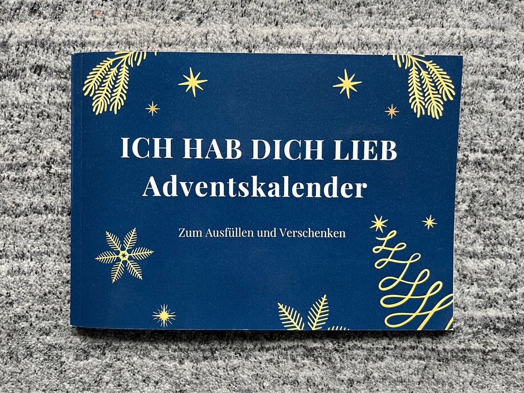 I Love You Advent Calendar A Magical Way to Give the Gift of Etsy