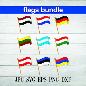 旗 svg、旗バンドル svg、国旗 svg、3 本のストライプの旗、印刷可能な旗バンドル、商用利用