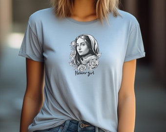 St. Thérèse of Lisieux T-Shirt: Catholic Women's Graphic Tee