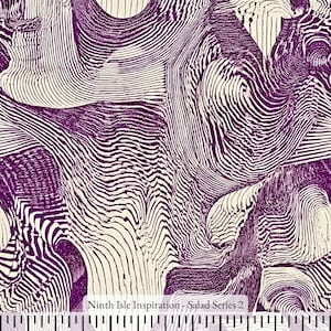 Salad Rayon Fabric by the Yard - NinthIsle Inspiration Exclusive Elegant Art Bulk Order Available