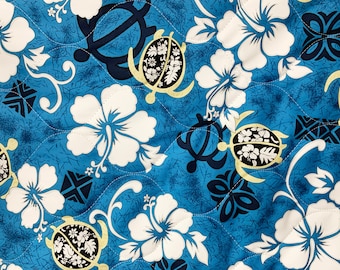 Ninthisle Original Made in Hawaii Quilted Fabric Aloha Honu - 56" Wide