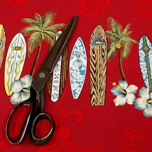 Maui Surf - Fabric by the Yard - 100% Cotton - 45&quot;