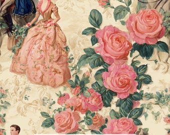 Print in Hawaii Fabric, L’Amant Cotton Fabric by the Yard -  Bulk and Wholesale Available