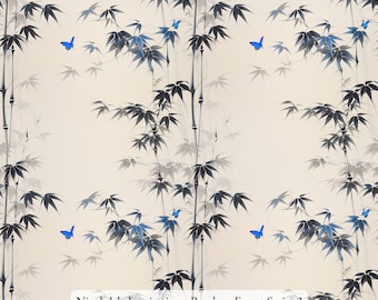 Print in Hawaii Fabric, Bamboo Forest Cotton Poplin Fabric by the Yard - Bulk & Wholesale Available