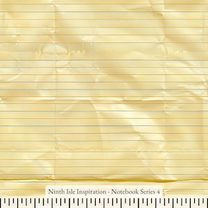 Notebook Cotton Fabric by the Yard - NinthIsle Inspiration Exclusive Fun Art Bulk Order Available