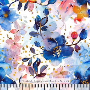 Tkanina bawełniana Dear Life cięta na wymiar - NinthIsle Inspiration Exclusive Elegant Art Dostępne zamówienia hurtowe