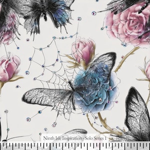 Print in Hawaii, Solo Cotton Fabric by the Yard - NinthIsle Inspiration Exclusive Elegant Art Bulk Order Available