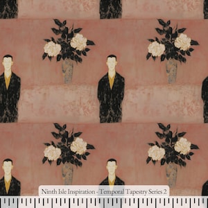 NIInspiration Print in Hawaii, Temporal Tapestry Cotton Fabric by the Yard -  Exclusive Bulk and Wholesale Available