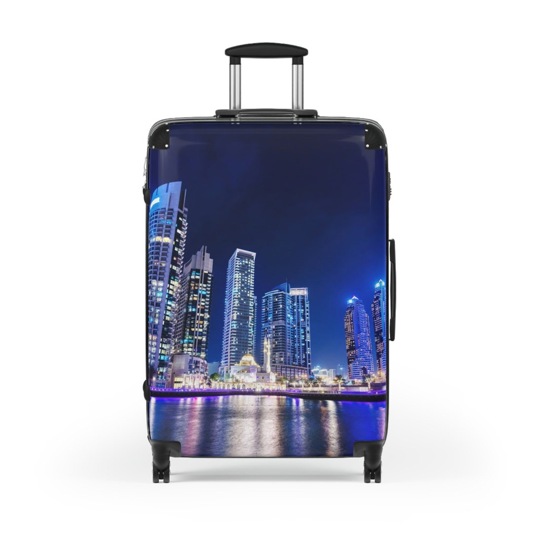 Suitcase Locking Travel Luggage Swivel Wheels Suitcase Etsy